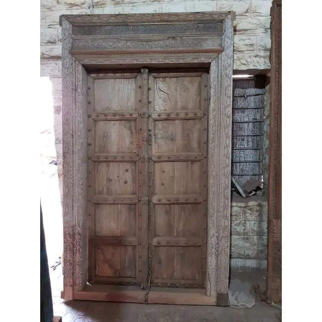 Porta chinesa tradicional, dianteira