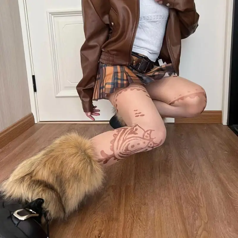 40gc calcetines pierna sólida gótica Punk Jk Hiphop Hiphop Fashion calientes calientes Mujeres