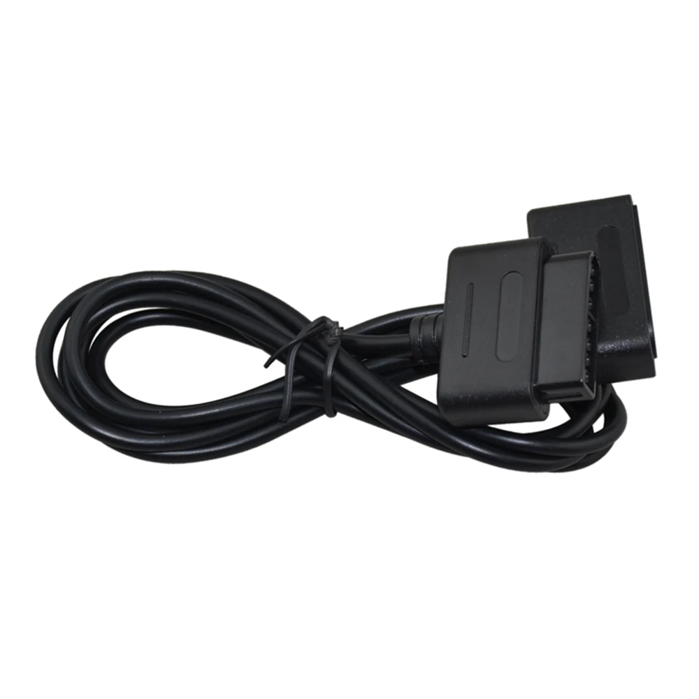 Cabo de extensão gamepad de 1,8 m, para controlador nintend nes snes