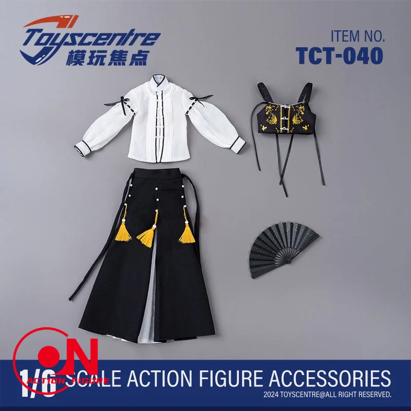 Toyscentre TCT-040 1/6 Song Dynasty Hanfu Model Ancient Chinese Clothing Fit 12'' TBL S16 Female Soldier Action Figure Body Doll