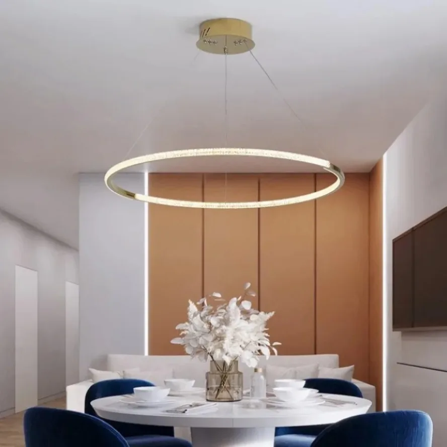 Modern LED Pendant Lights Simple and Creative Luxurious Design Home Lighting Living Room Exhibition Hall Decoration Lighting