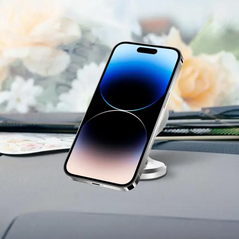 Magnetic Phone Mount For Car Cellphone Mount For Auto Anti-Slip Shockproof Magnetic Phone Holder For Truck Vehicle Windshield