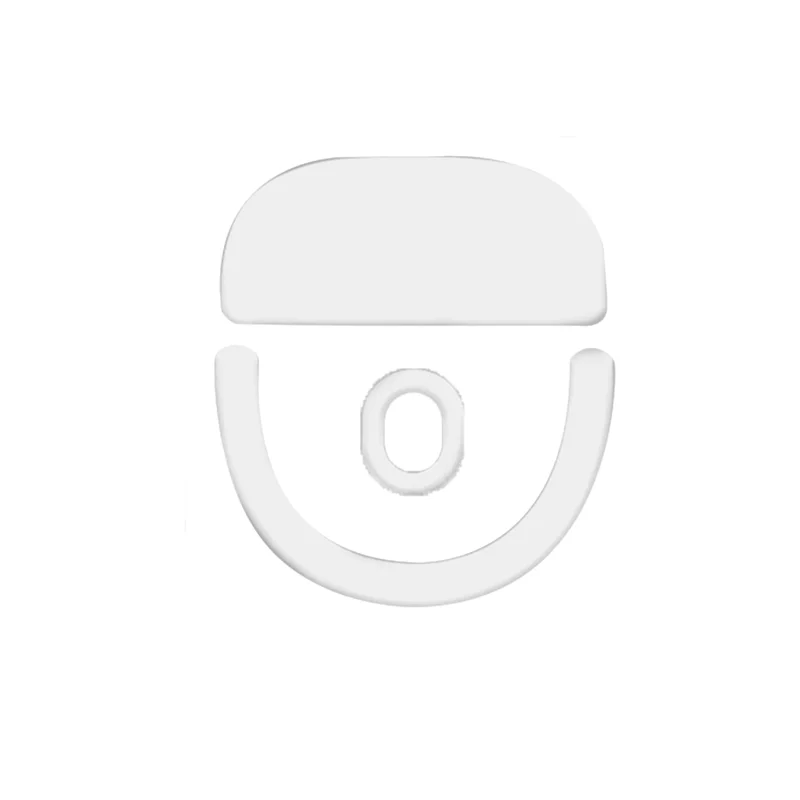 L53A-Per MCHOSE A7 A7pro Sport Mouse Piedi Adesivi Superficie curvata PTFE Design anti-collasso Per migliorare prestazioni di gioco A