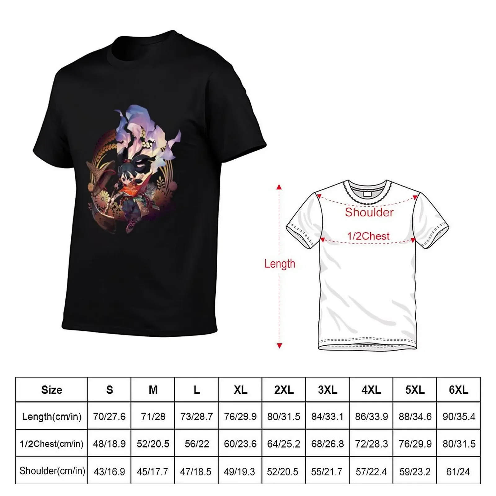 Sakuna Of Rice and Ruin T-Shirt oversizeds graphic shirts mens t shirt