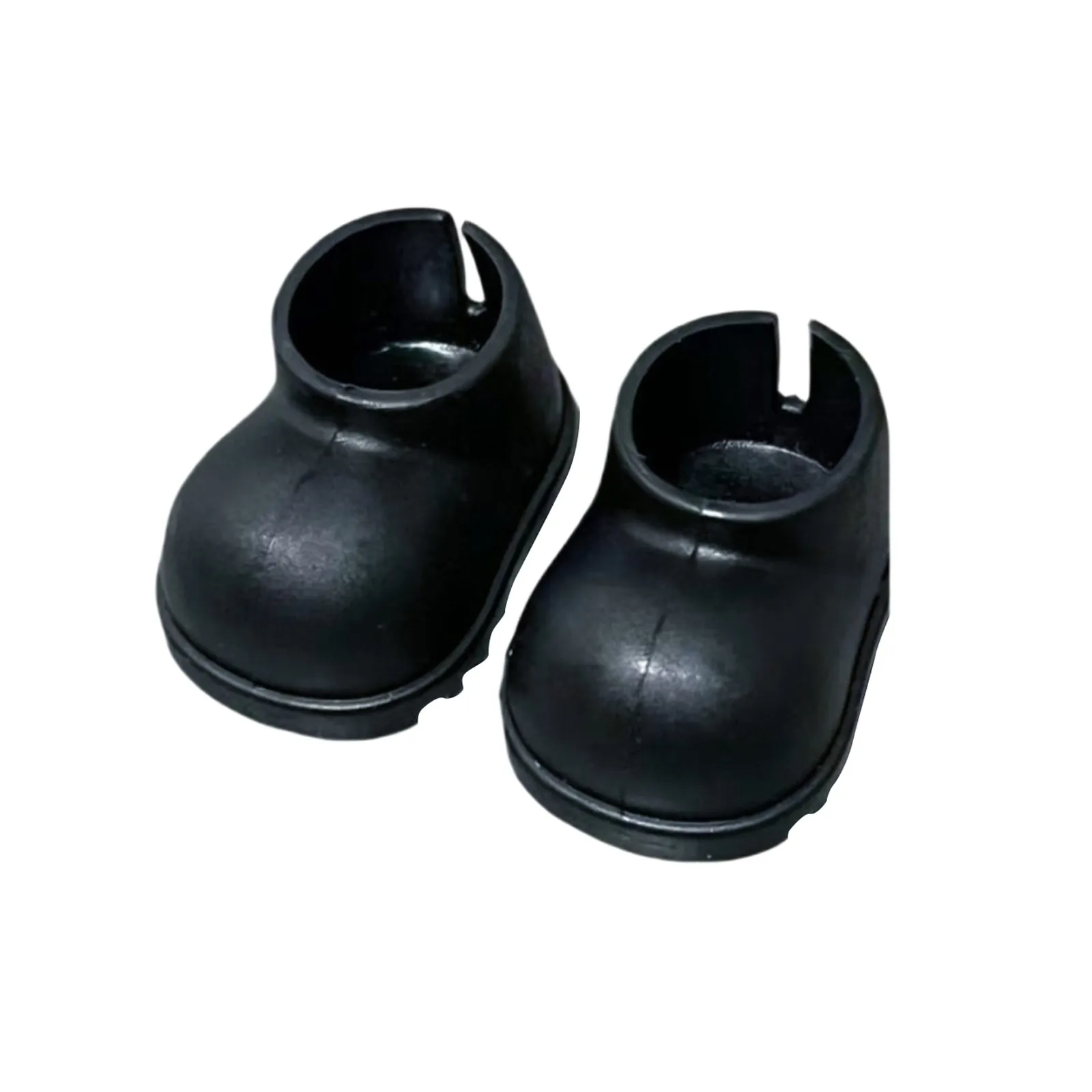 Labubu Shoes Anime Peripheral Plush Doll Accessories Cute Black Doll Footwear Stylish Fun Adorable Doll Parts Decorative