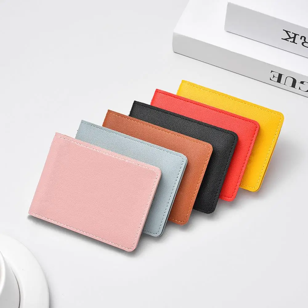 Ultra-Thin Driving License And Registration Card Holder for Women Compact Student ID Holder Pouch Card Case Organizer