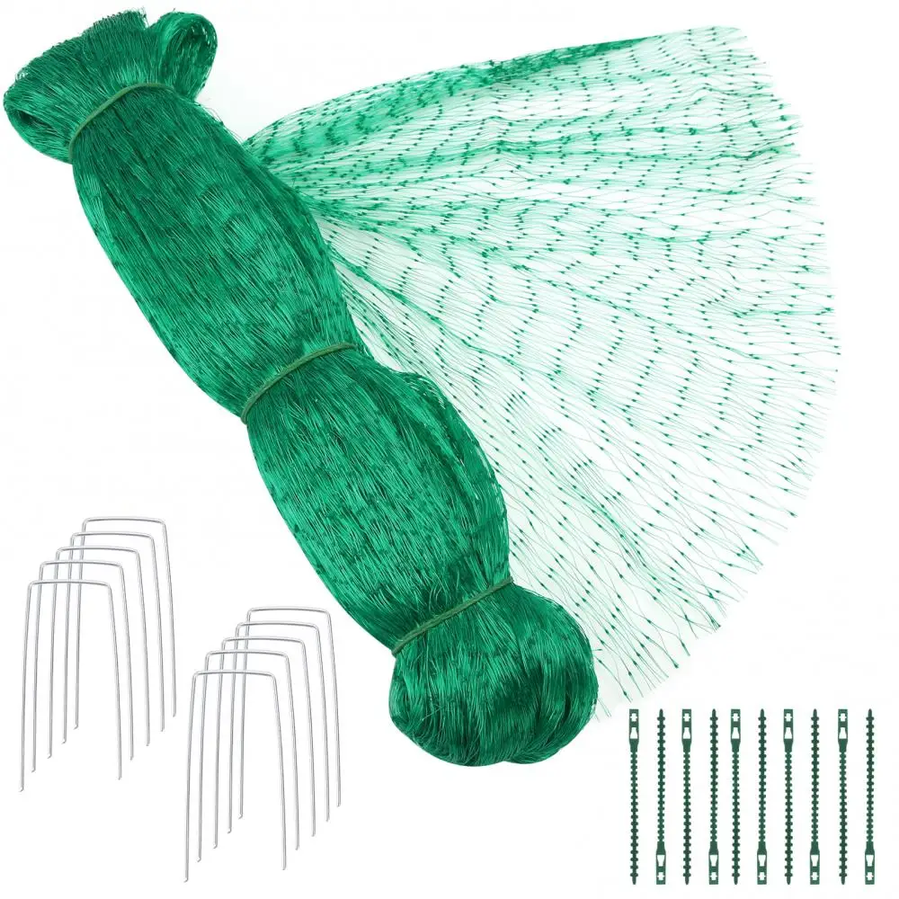 Сетка для защиты от птиц, сетка для защиты сада, пруда, овощей, растений, 4 х10 м Сетка для защиты от птиц, сетка для защиты сада, пруда, овощей, растений, 4 х10 м