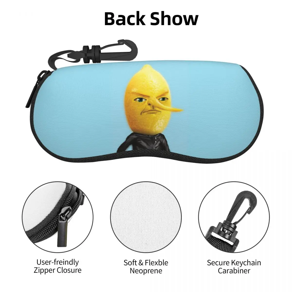 إيرل أوف ليمونغراب شل نظارات صندوق النظارات الشمسية المحمولة النساء الرجال لينة النظارات حقيبة الحقيبة