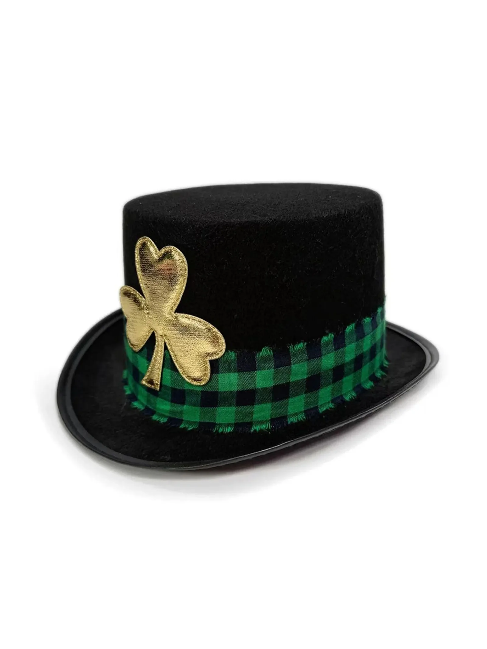 1 pièces St Patrick Day vert lutin or Shamrock chapeau haut-de-forme pour bal fantaisie Festival fêtes robe accessoire pour femmes hommes