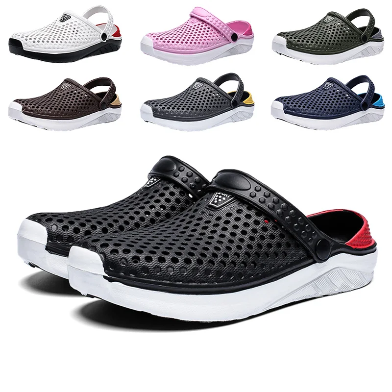 Unisex Fashion Beach Sandals Lightweight EVA Slipper Waterproof Anti-Slip Sandals  Flat Slippers for Women Men