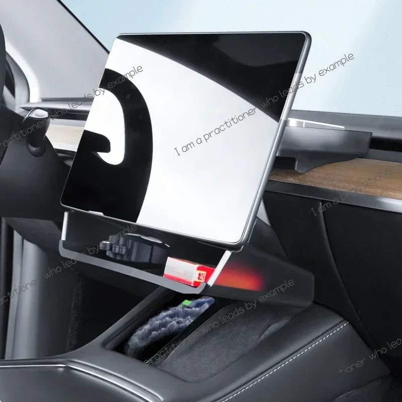 

For Tesla New Model 3 Y 2025 Car Storage Box Hidden Storage Organizer Case Tray Under The Central Control Screen Car Accessories
