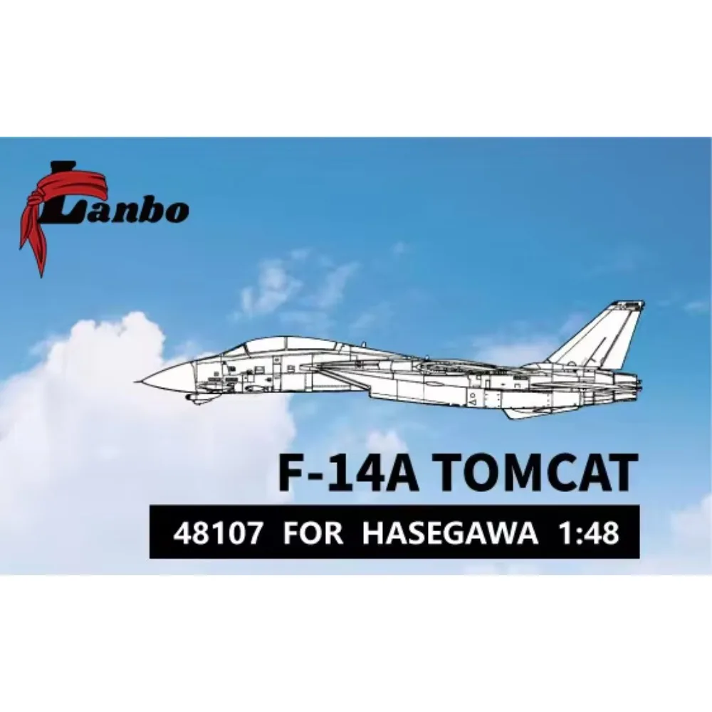 

Модель Lanbo 48107 1/48 Кокпит с 3D-печатью F-14A TomcatДля Hasegawa для комплекта сборки модели