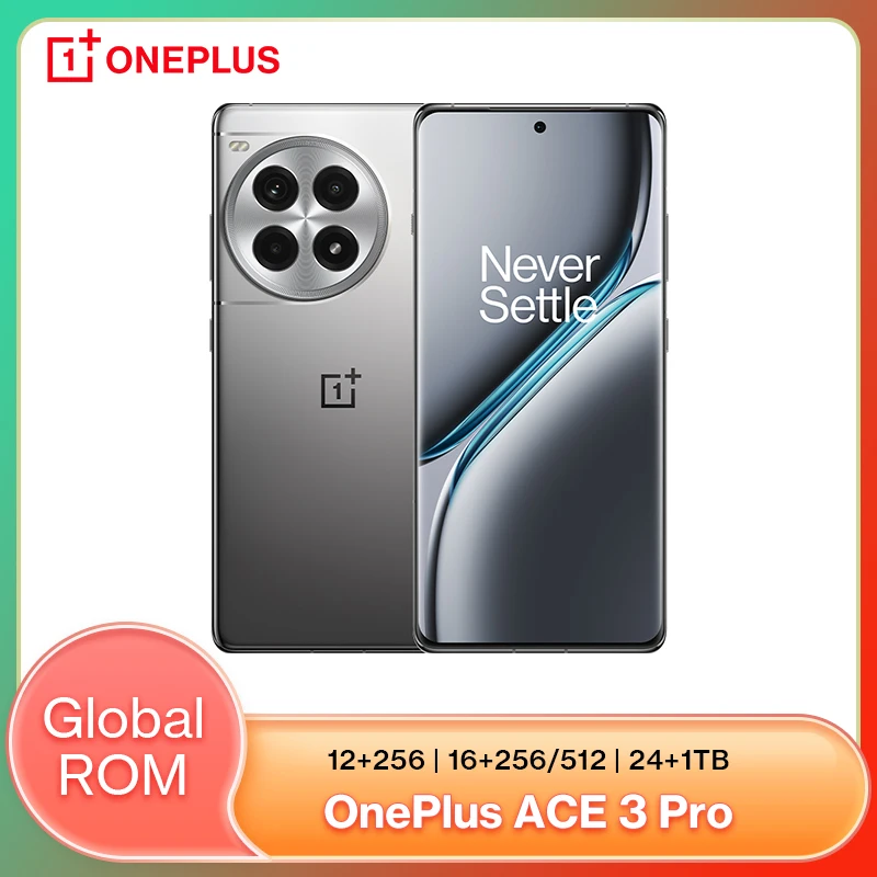 OnePlus ACE 3 Pro Global ROM Snapdragon 8 Gen 3 Sony 50MP Main Camera 6100mAh Battery 100W SUPERVOOC 6.78 120Hz AMOLED IP65