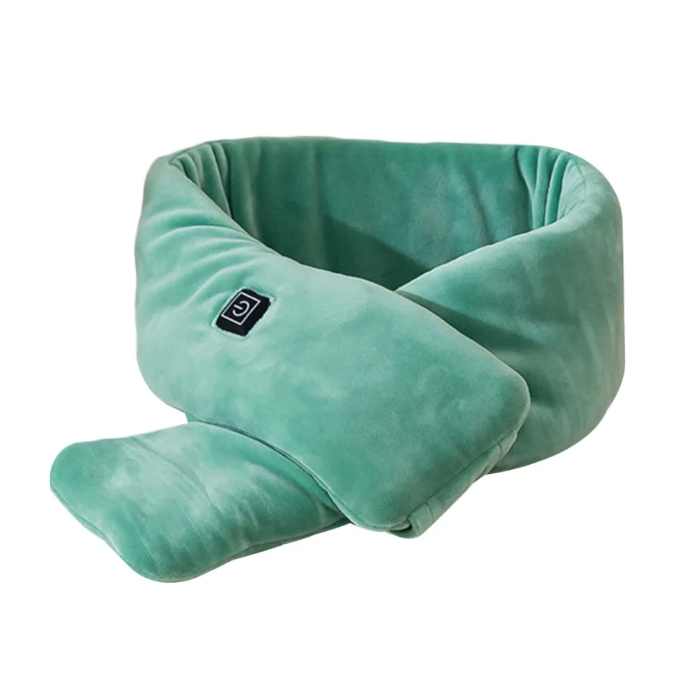 أزياء الشتاء USB التدفئة وشاح دافئ قابل للغسل درجة الحرارة وشاح لينة قابل للتعديل درجة الحرارة الكهربائية الرقبة أدفأ في الهواء الطلق