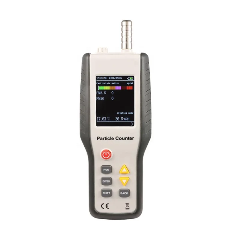 Air Quality  With Measuring PM2.5 PM10 Counting Of Dust Particles Temperature And Humidity Function Gas Analyzer HT-9600