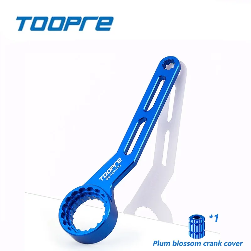 

TOOPRE 6 in 1 Bottom Bracket Wrench MTB Road Bicycle BB Aluminum alloy Removal And Installation Tool for OD 39 41 44 46 49mm