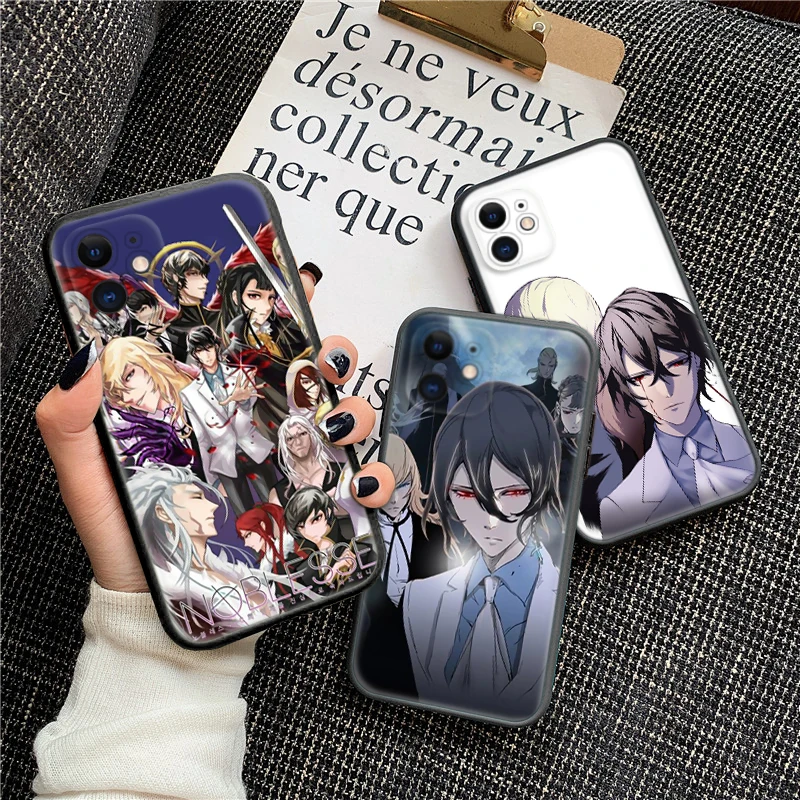 52LM noblesse anime Soft Case for Huawei Y5P Y6P Y7A Y8P Y9A Y6 Y7 Y8S Y9S Y9 Prime Nova 9 9I 4E 5T 7 Mate 10 Lite 20 Pro P30