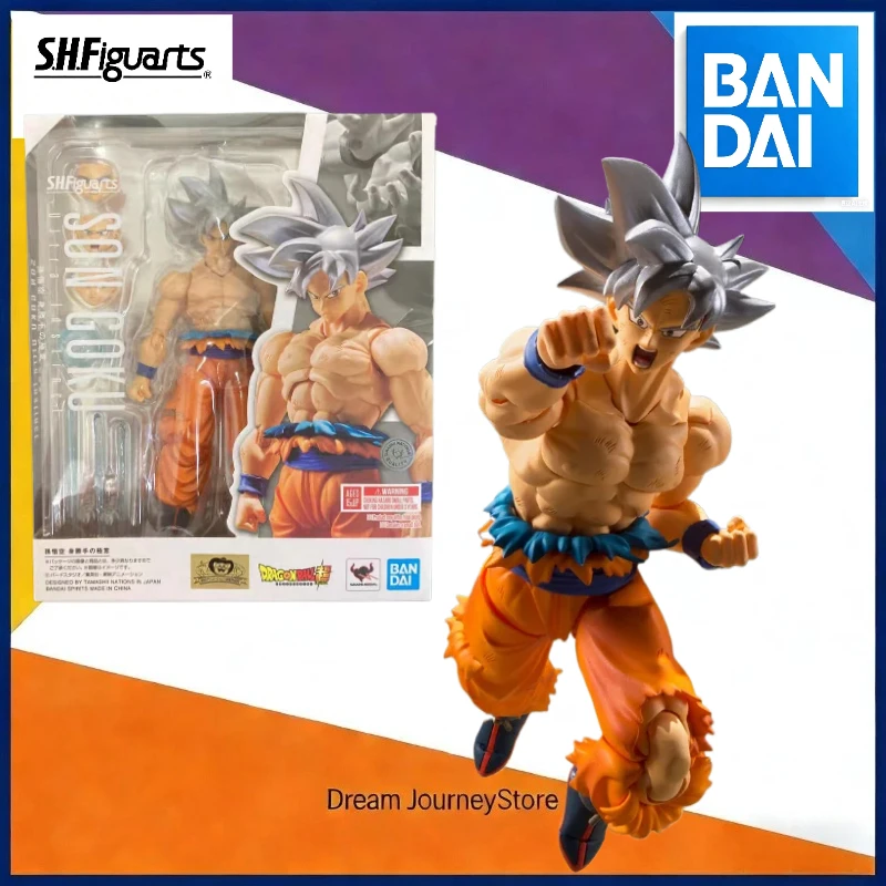 Figura de Acción de Son Goku Ultra Instinct de Bandai Dragon Ball Super S.H.Figuarts, Modelo SHF Goku Ultra Instinct