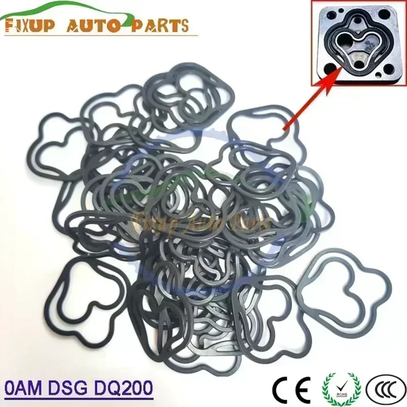 0AM DSG DQ200 Auto transmission Valve Body Oil Pump Rubber Gasket Dual-Clutch Gearbox OAM Seals For VW Audi Seat Skoda 7 Speed