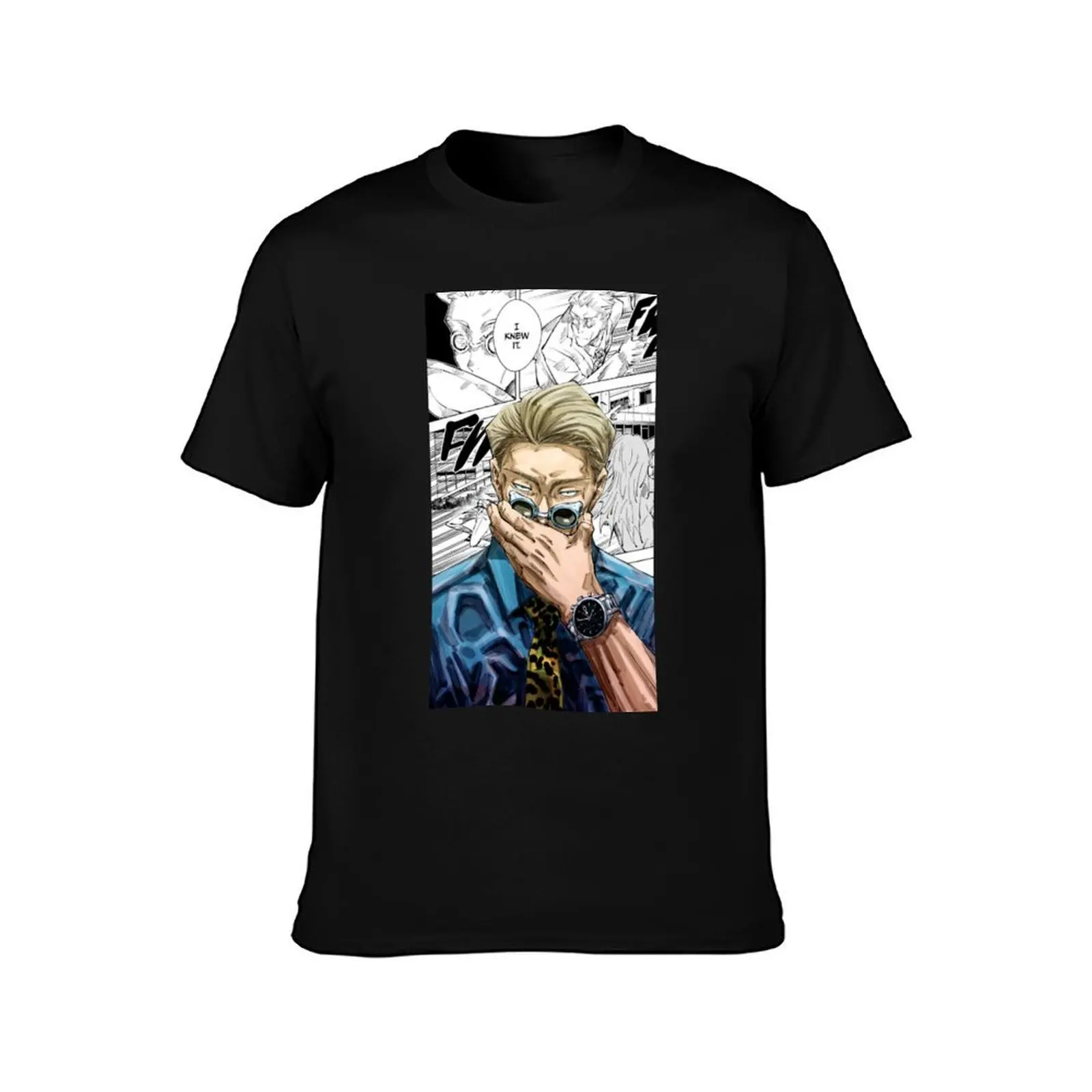 nanami kento T-Shirt Abstract Pattern Print Top T-Shirt