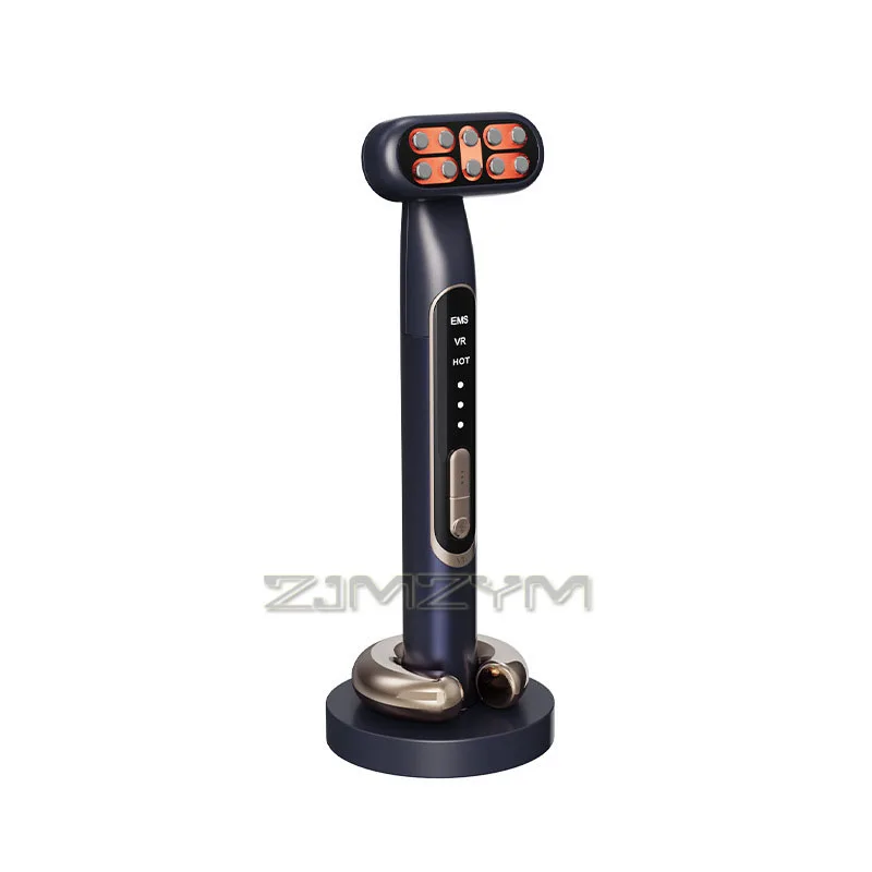 9 สี Eye Beauty Instrument Anti Aging Eye Massager EMS Microcurrent Face Lifting Wand ลด Dark Circle ริ้วรอยเครื่องมือความงาม