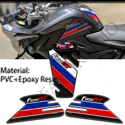 For BMW F800GT F800 F 800 GT Stickers Decals Protection Protector Gas Fuel Oil Kit Knee Tank Pad TankPad Grips