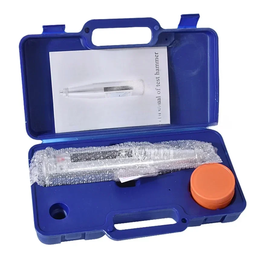 Für HT-225 Beton Rebound Test Hammer Tragbare Schmidt Hammer Hohe Polymer Material Shell Resiliometer Test Ausrüstung