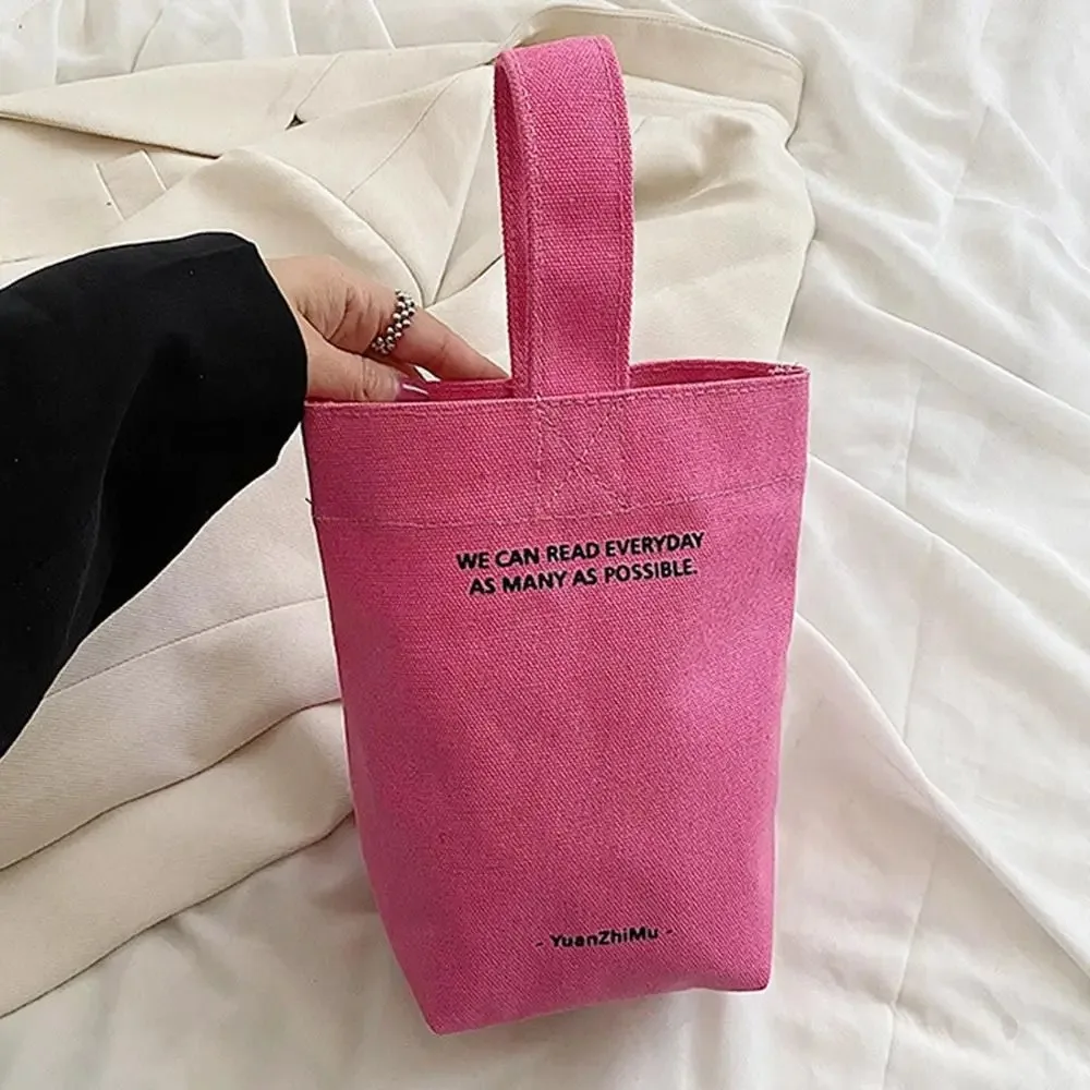 Casual Handbags Canvas Shoulder Crossbody Bags Large Capacity Shopper Bag Letters Shoulder Crossbody Bags Purse