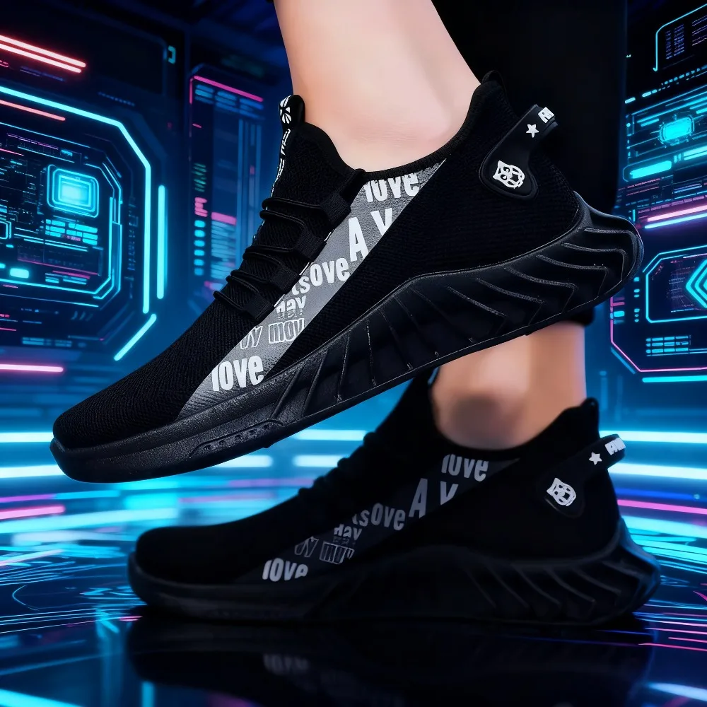 مبيعات ساخنة لعام 2025 أحذية ركض خفيفة الوزن قابلة للتنفس للرجال، أحذية رياضية لجميع الأغراض للمراهقين 2025 #4