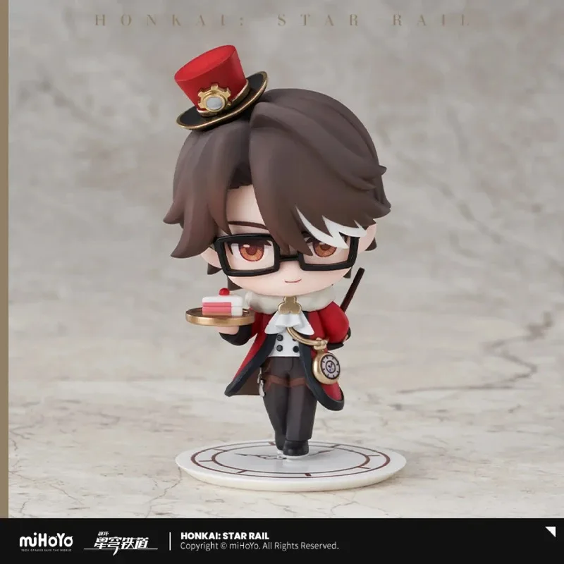 Gioco Cosplay Honkai Star Rail Train Tea Party Tema Figura di cartone animato Danheng Him Welteko 7 marzo Statua Accessori anime Regalo