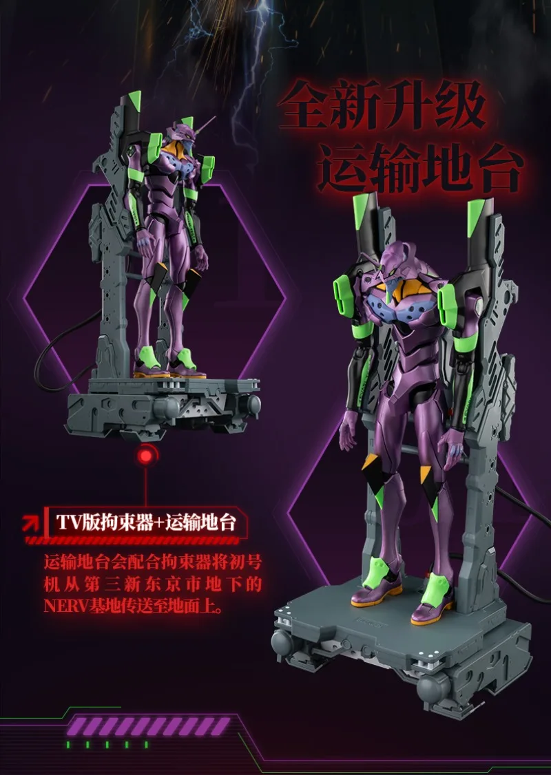 Blokees Baustein Mann New Century Evangelion EVANGELION-00/01/02/08-Anime Charakter Bewegliches Modell Spleißen Spielzeug Geschenk – Detail 7