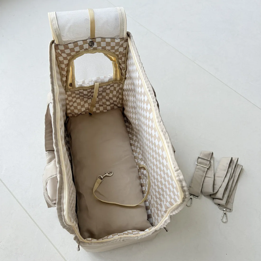 캔버스 개 멜빵 Canvas Dogs carrier Portable Dog Bag Pet Cat Shoulder Handbag Car Seat bed safety belt Travel  Chihuahua Dog Supplies