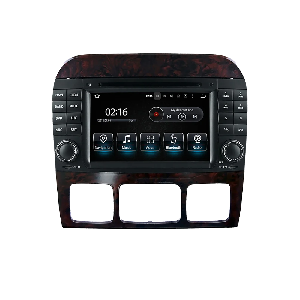 

DSP Carplay автомобильный стереоприемник Android 13.0 для Mercedes Benz S Class W220 1998 1999 2000 2001 2002 2003 2004 2005 радио аудио