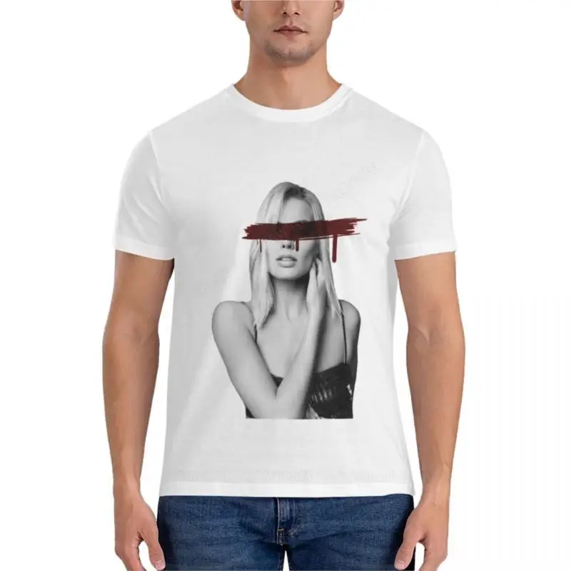 

Dead Celebrities Of Our Youth - Margot Robbie Graphic T-Shirt sweat shirts, men clothes for men Short sleeve