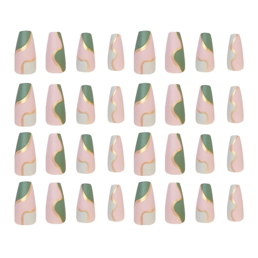 48 قطعة النساء اضغط على الأظافر غطاء كامل الأظافر كاذبة نصائح النمط الفرنسي موضة مشرق اللون لصالون Diy بها بنفسك الزفاف حفلة موسيقية يؤرخ هدية #2