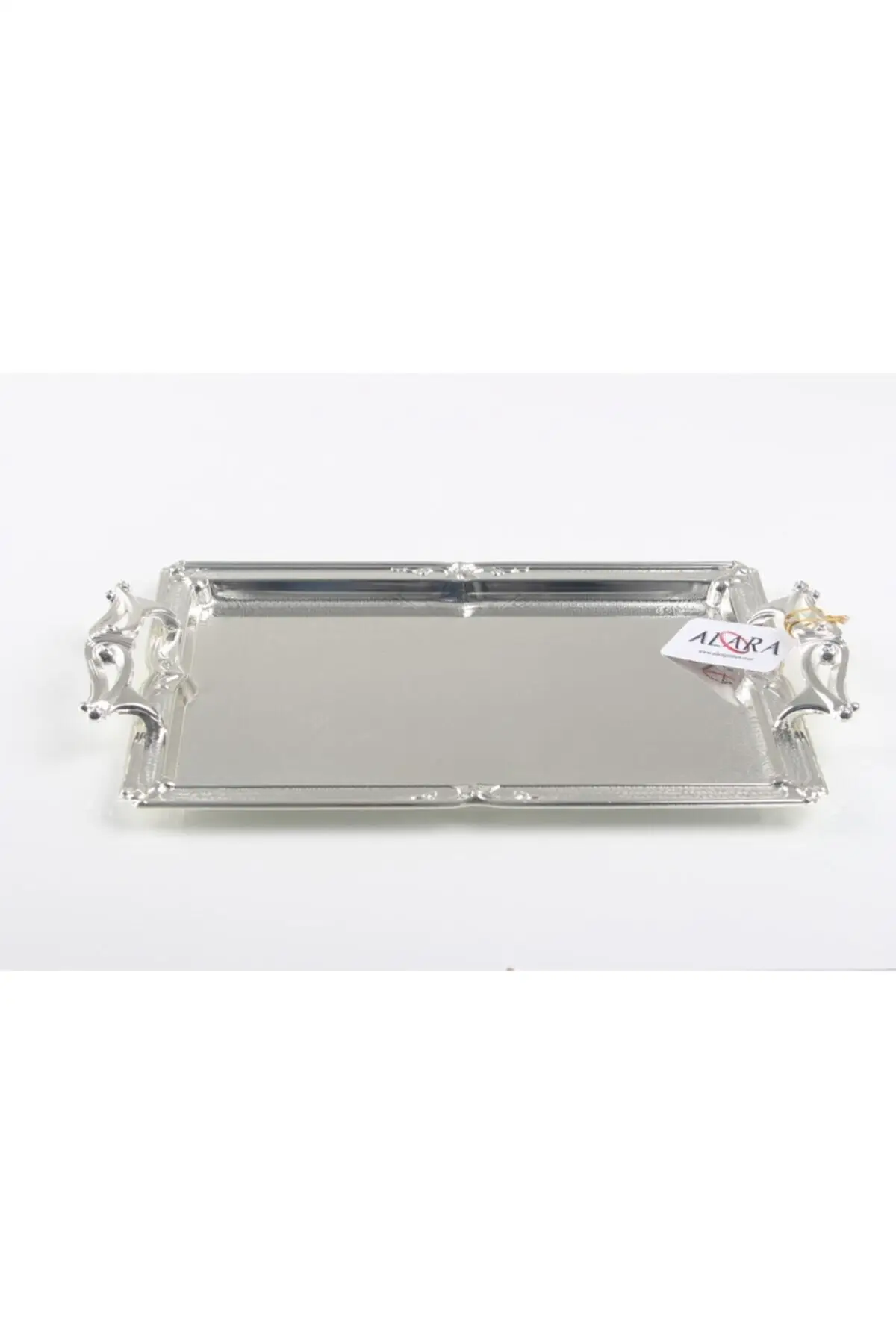 

DOLBOVI 'dan Silver Plated Imported Tray Luxury 41X25cm. Tray поднос plateau luxury