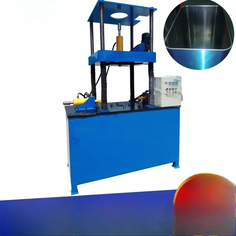 Two-roll rounding machine Feed mixing barrel equipment Barrel forming equipment Production line Curling