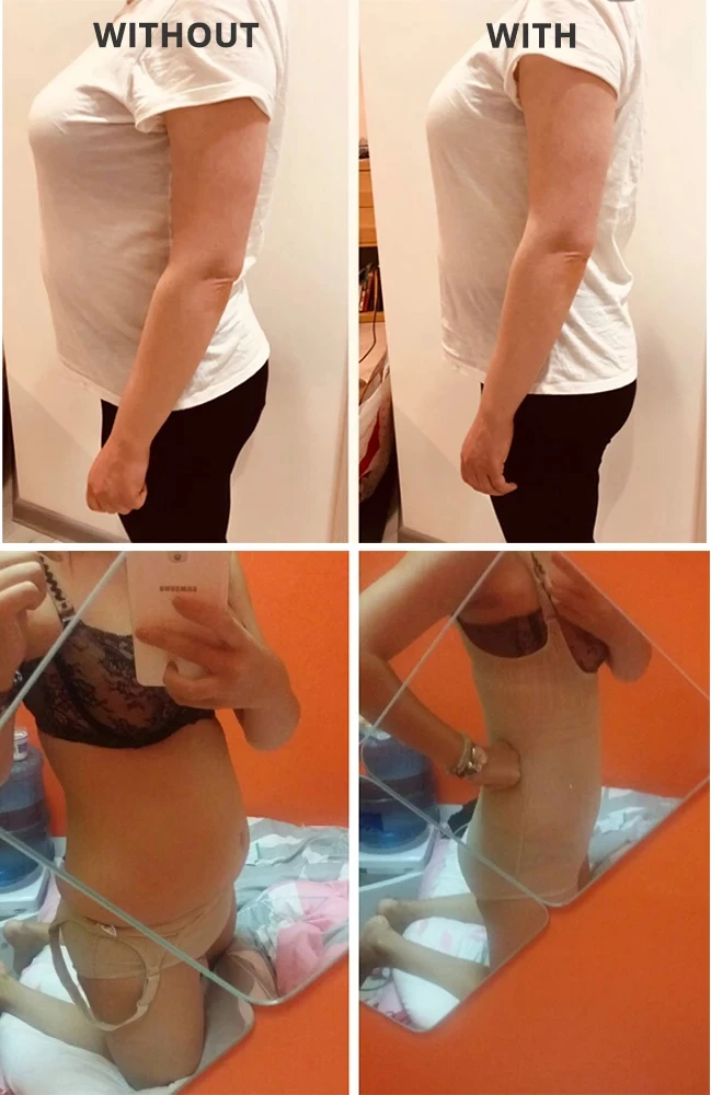 Body Shaper Frauen Taille Trainer Abnehmen Bauch-steuer Unterwäsche Flache Bauch Korsett Bodysuit Shapewear Cincher Feste Unterbrust – Detail 2