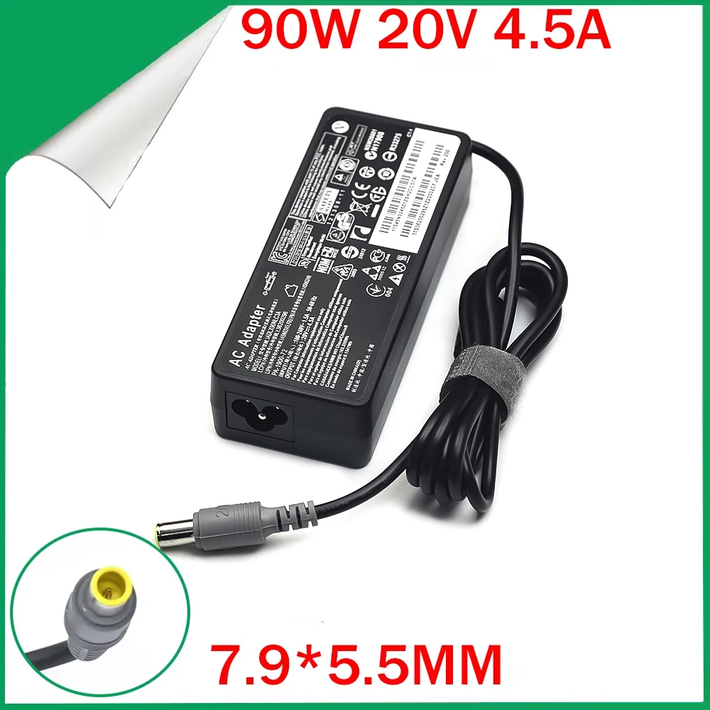 20V 4.5A 90W AC Laptop Power Supply Charger Adapter For IBM Lenovo ThinkPad X230 X230i X120 L330 L521 X131e