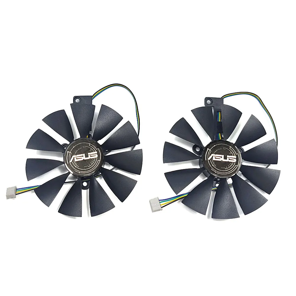 NOUVEAU ventilateur de GPU de DUAL-RTX FDC10U12S9-C 2060 2070 de 87MM 4IN, pour ASUS DUAL-RTX 2060 2070 2080 2080TI foucorporelle le ventilateur de refroidissement de carte