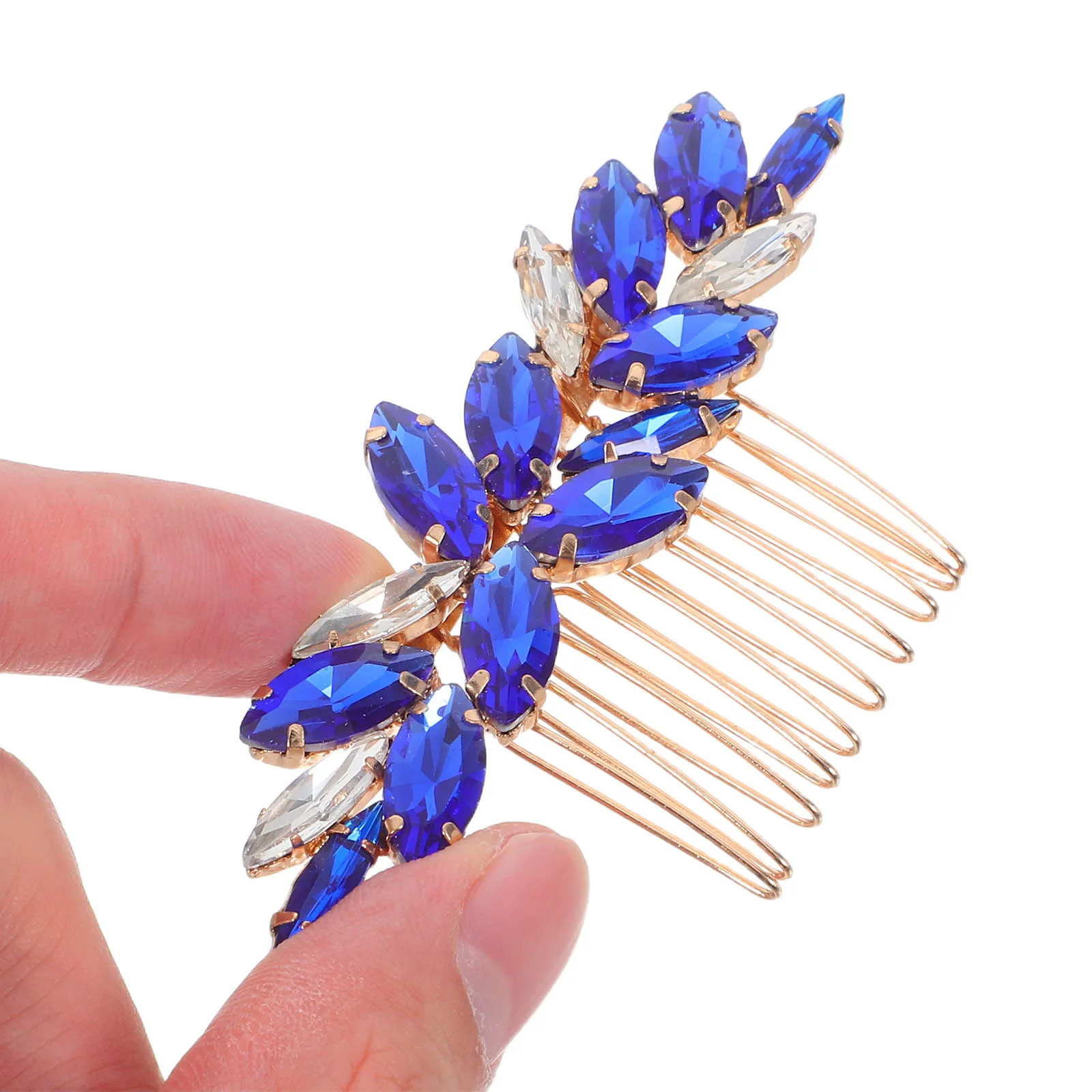 

Elegant Wedding Crystal Comb Bridal Side Comb Sparkly Bridal Accessory Rhinestone Hair Jewelry Banquet Party Hair Styling Tool