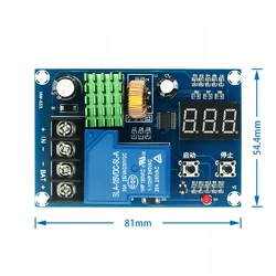 XH-M604 18650 płyta sterowania ładowaniem baterii litowej DC 6-60 V Li-ion akumulator kwasowo-ołowiowy ochrona ładowania 12 V woltomierz cyfrowy