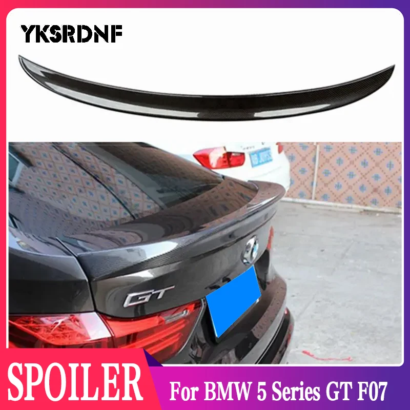 FOR BMW 5 Series GT F07 Spoiler 2014-2017 Spoiler AC Style Sport Body Kit Accessories Real Carbon Fiber and Forged carbon