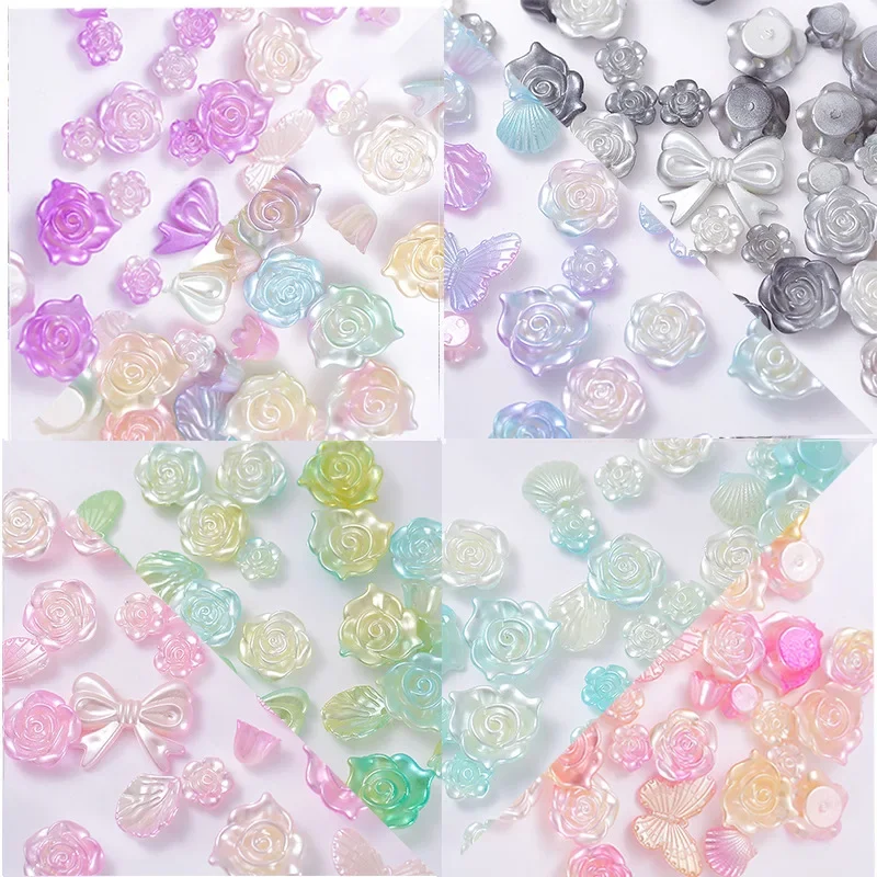 1 catty DIY accessories home-made cream glue mobile phone shell decorative materials transparent ABS mixed accessories