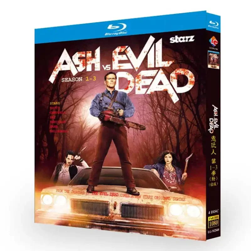 

Эш против... Злые мертвецы: Сезоны 1-3, Blu-ray диск
