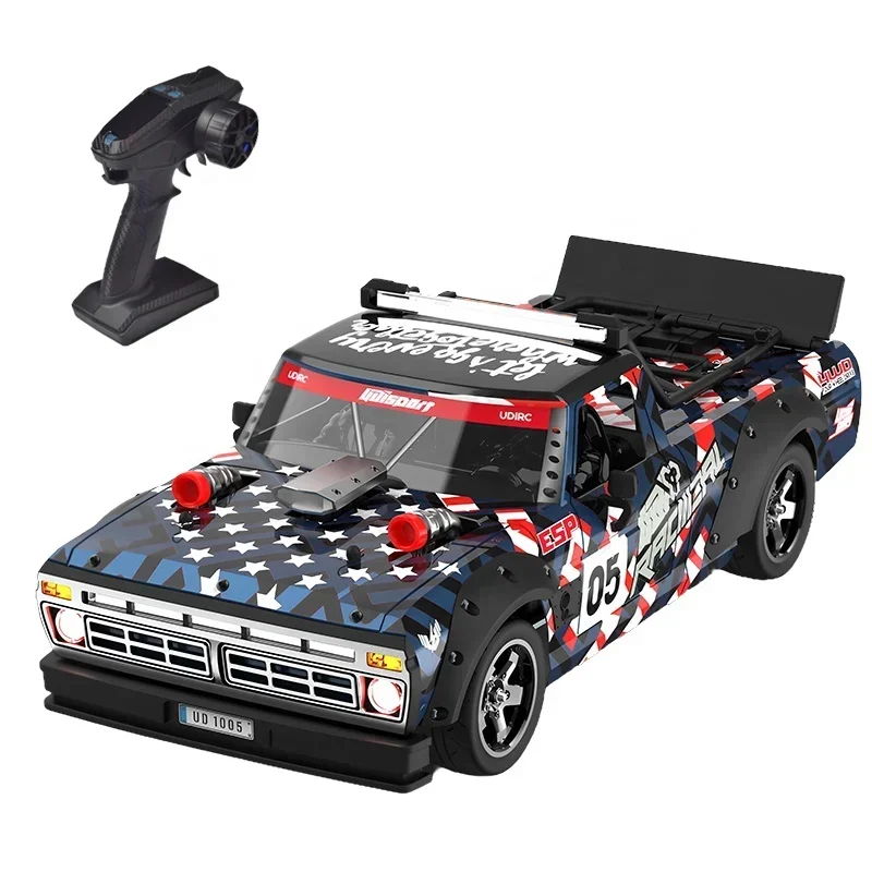 UDIRC UD1005 1:10 4WD RTR Hoonicorn Mustang 70KM Speed 2S 3S Hobbywing Motor 60A ESC 2.4G Radio Control Hoonitruck RC Drift Car