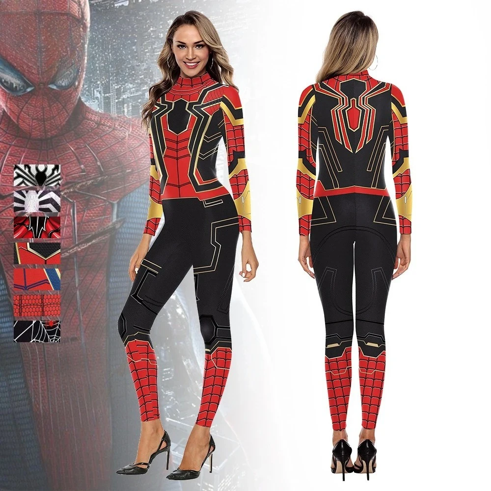 

2025 Autumn European and American Film Hero Cos Suit One-piece Performance Suit Adult Character Performance Suit