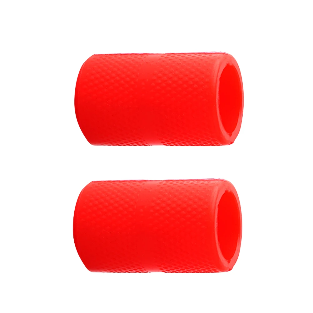 

2Pcs Silicone Handle Cover Tattoo Grip Sleeve NonSlip HeatResistant Durable Red Lightweight Ergonomic EasyToClean
