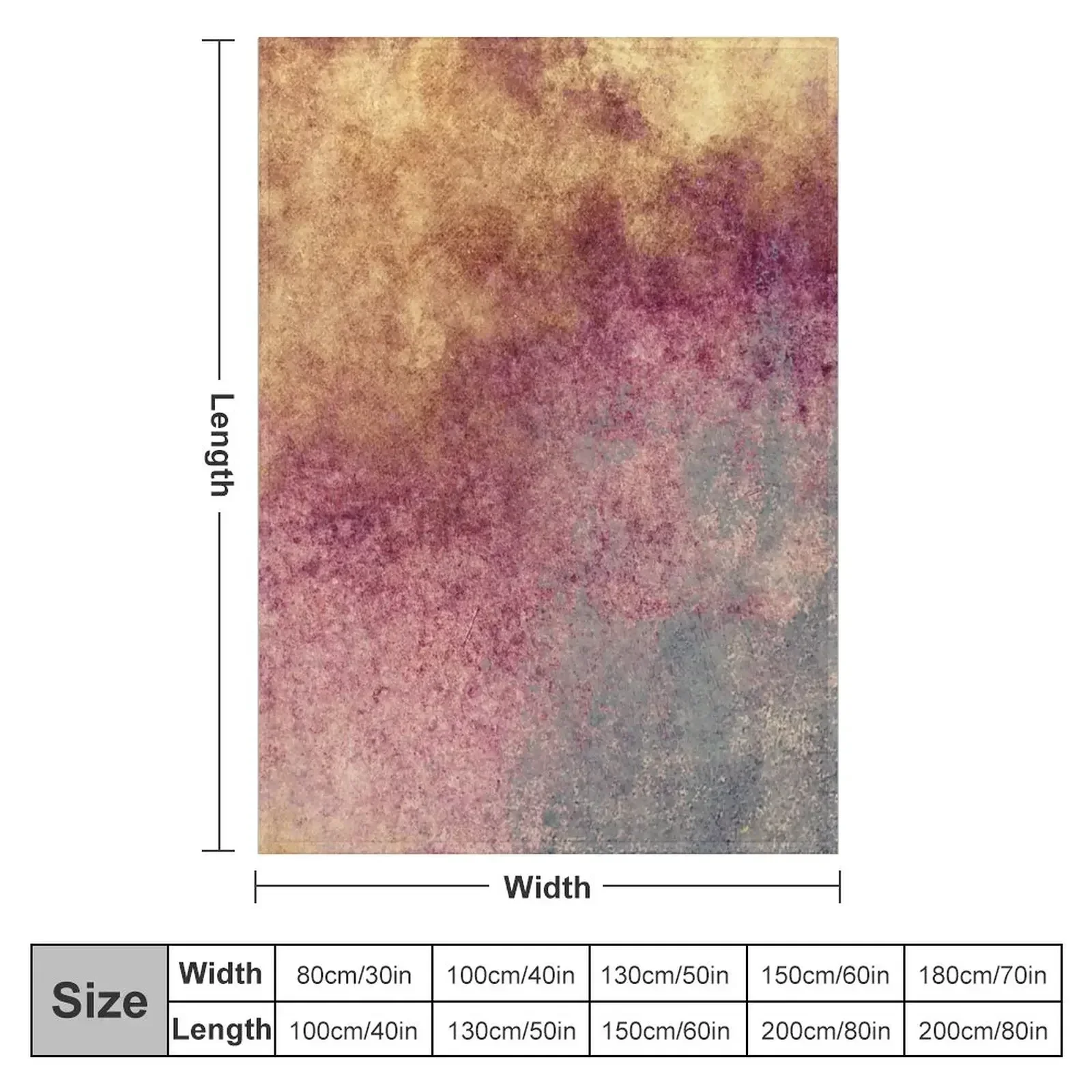 Abstract XVIII Throw Blanket blankets ands Hairys Summer Beddings Blankets