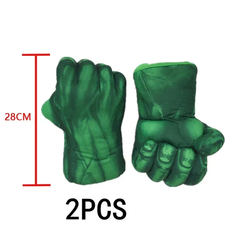 Cos Kids Green Superheroes Anime Cosplay Muscle Costumes with Gloves Boys Birthday Halloween Carnival Party Hulk Dress Up Jumpsu